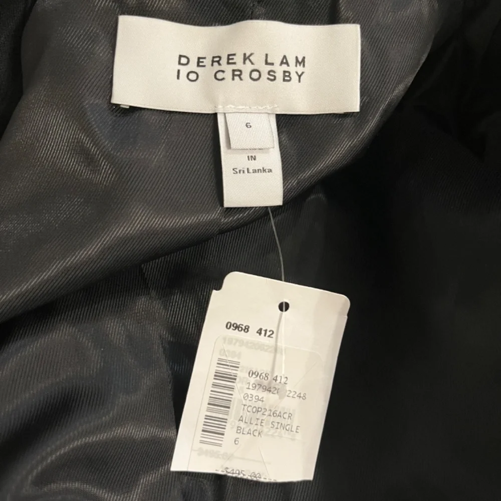 NWT Derek Lam 10 Crosby Allie Peak Lapel Blazer/Size 6/Midnight color - Picture 5 of 9